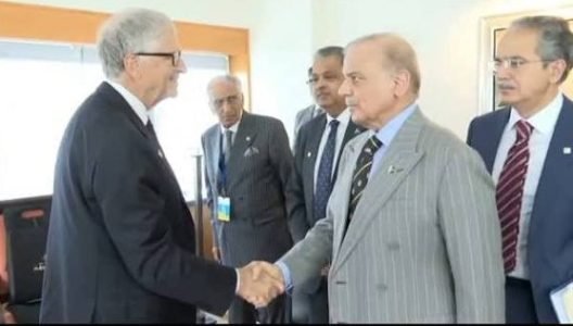 وزیراعظم شہباز شریف کی بل گیٹس سے ملاقات، پولیو کے خاتمے سمیت مختلف شعبوں میں تعاون بڑھانے پر اتفاق