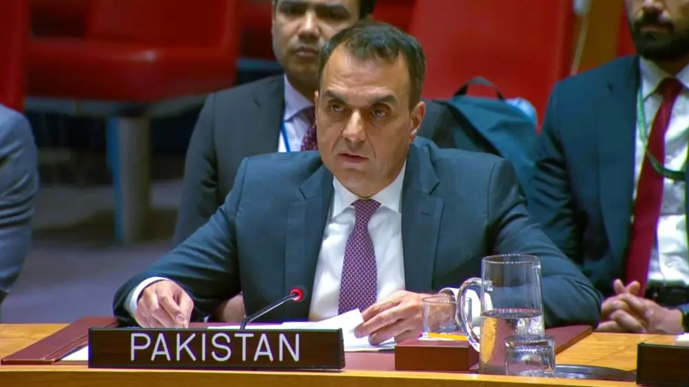 پاکستان کا کشمیر اور فلسطین کے حق خودارادیت پر اقوام متحدہ سے عملدرآمد کا مطالبہ
